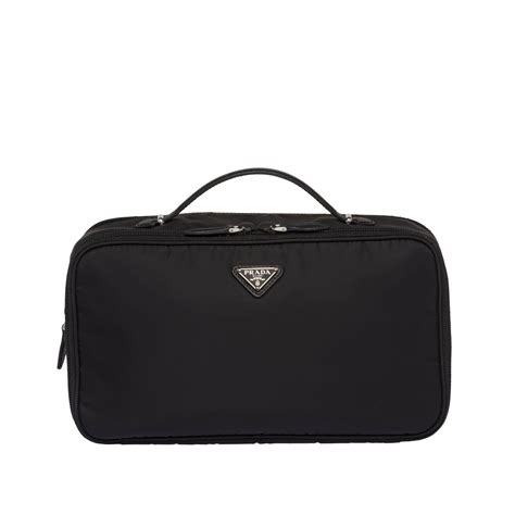 prada small makeup bag|prada nylon pouch bag.